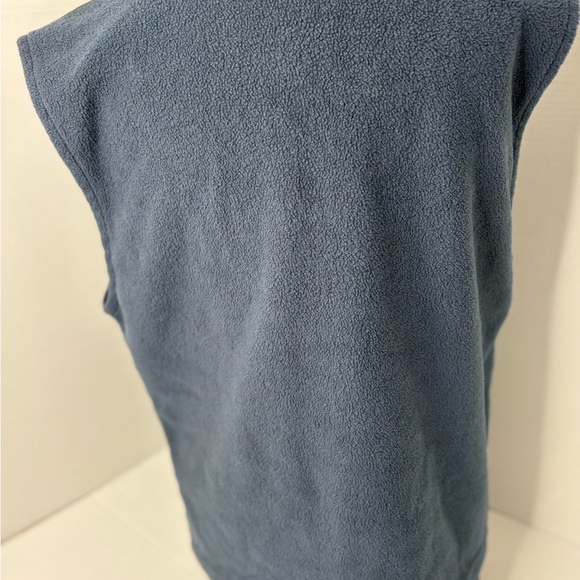 Columbia Men’s Fleece Vest Medium Blue - Picture 3 of 5